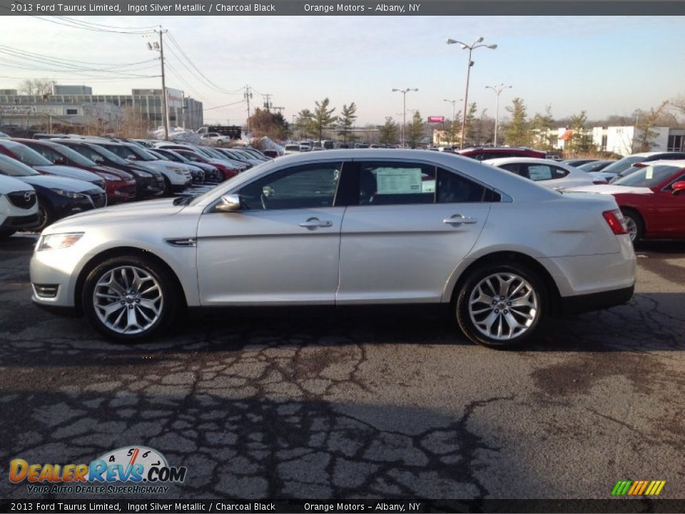 2013 Ford Taurus Limited Ingot Silver Metallic / Charcoal Black Photo #4