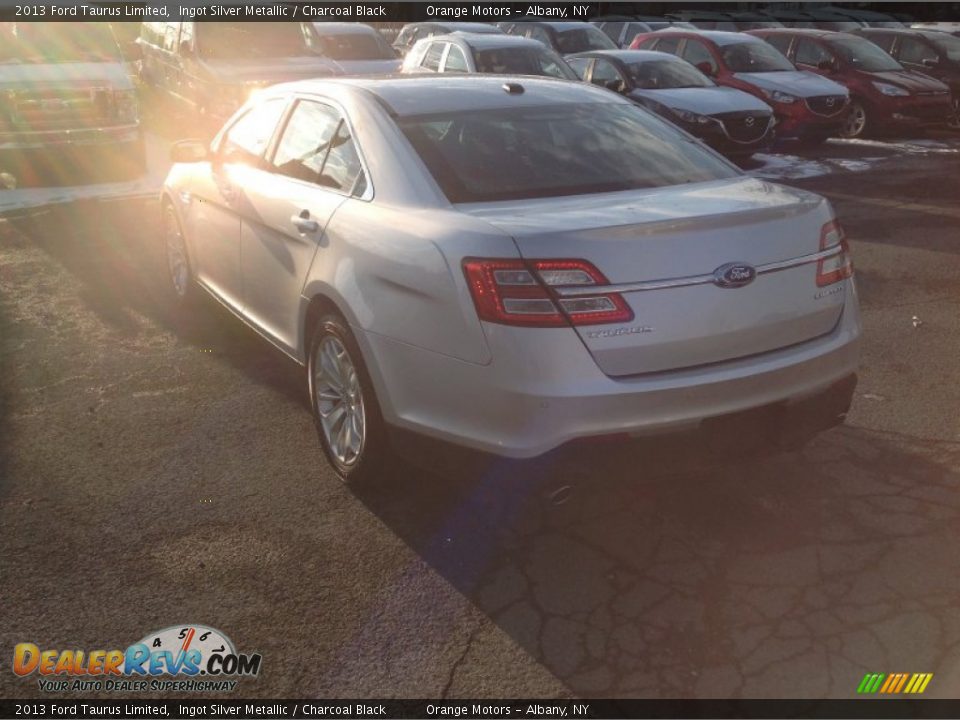 2013 Ford Taurus Limited Ingot Silver Metallic / Charcoal Black Photo #5