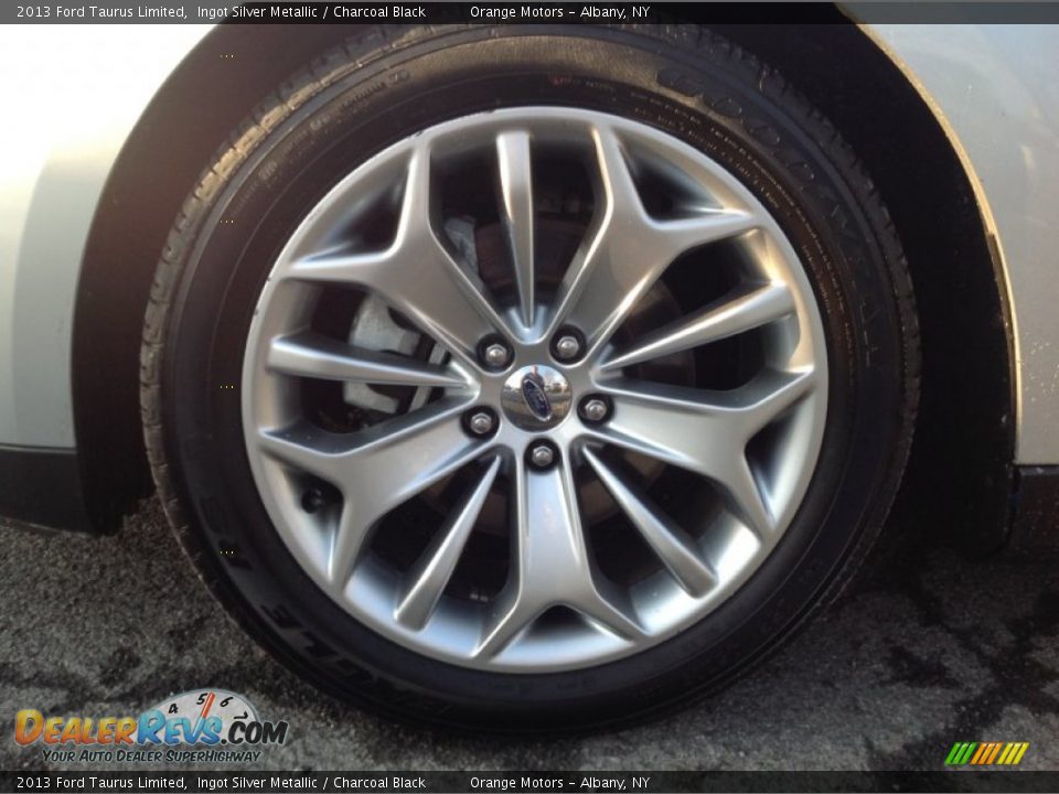 2013 Ford Taurus Limited Ingot Silver Metallic / Charcoal Black Photo #9