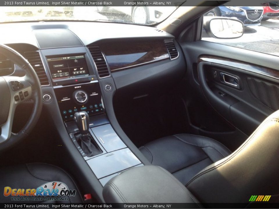 2013 Ford Taurus Limited Ingot Silver Metallic / Charcoal Black Photo #12