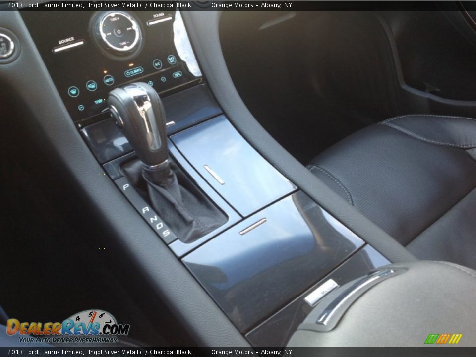 2013 Ford Taurus Limited Ingot Silver Metallic / Charcoal Black Photo #16