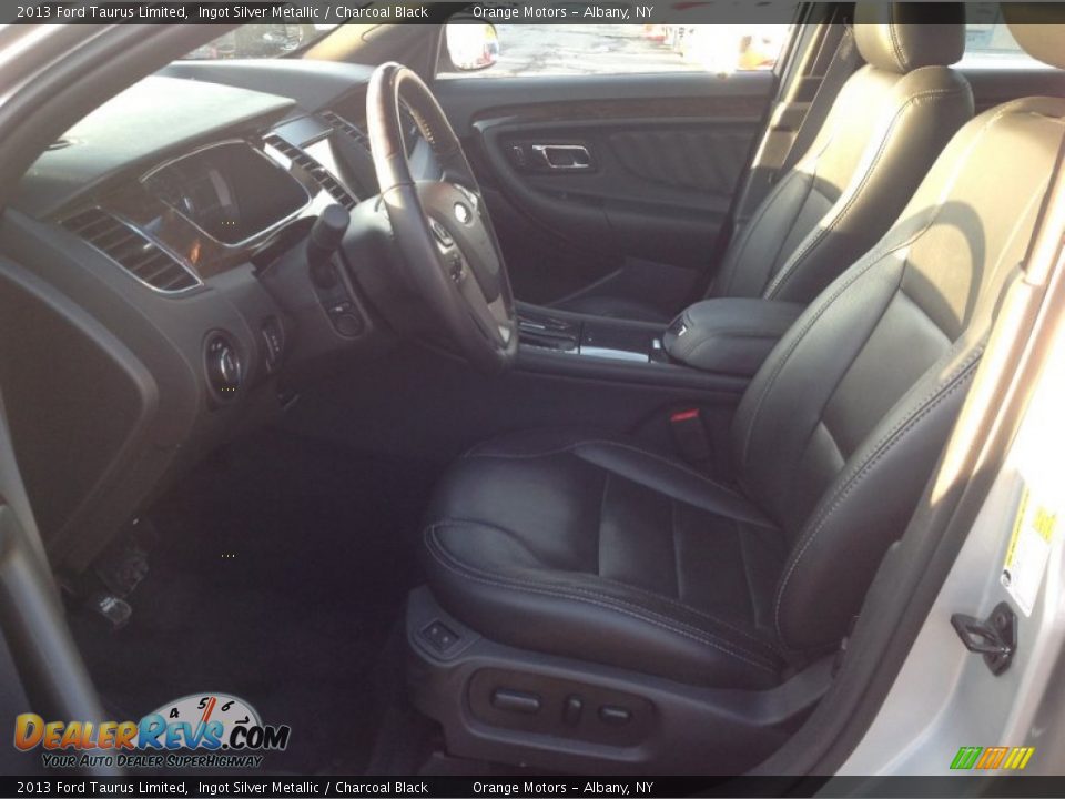 2013 Ford Taurus Limited Ingot Silver Metallic / Charcoal Black Photo #18