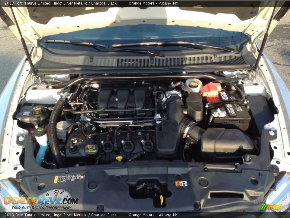 2013 Ford Taurus Limited Ingot Silver Metallic / Charcoal Black Photo #23