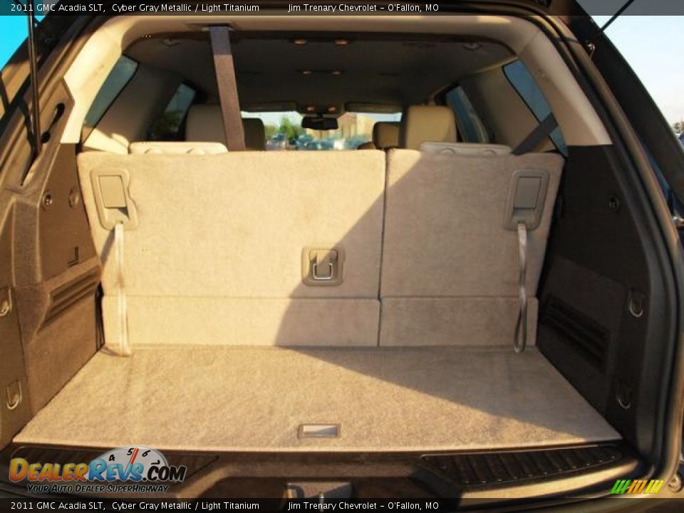 2011 GMC Acadia SLT Cyber Gray Metallic / Light Titanium Photo #5