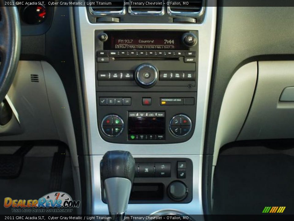 2011 GMC Acadia SLT Cyber Gray Metallic / Light Titanium Photo #11