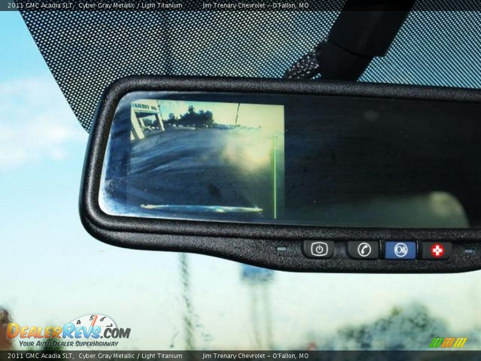 2011 GMC Acadia SLT Cyber Gray Metallic / Light Titanium Photo #16