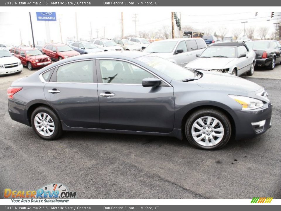 2013 Nissan Altima 2.5 S Metallic Slate / Charcoal Photo #4