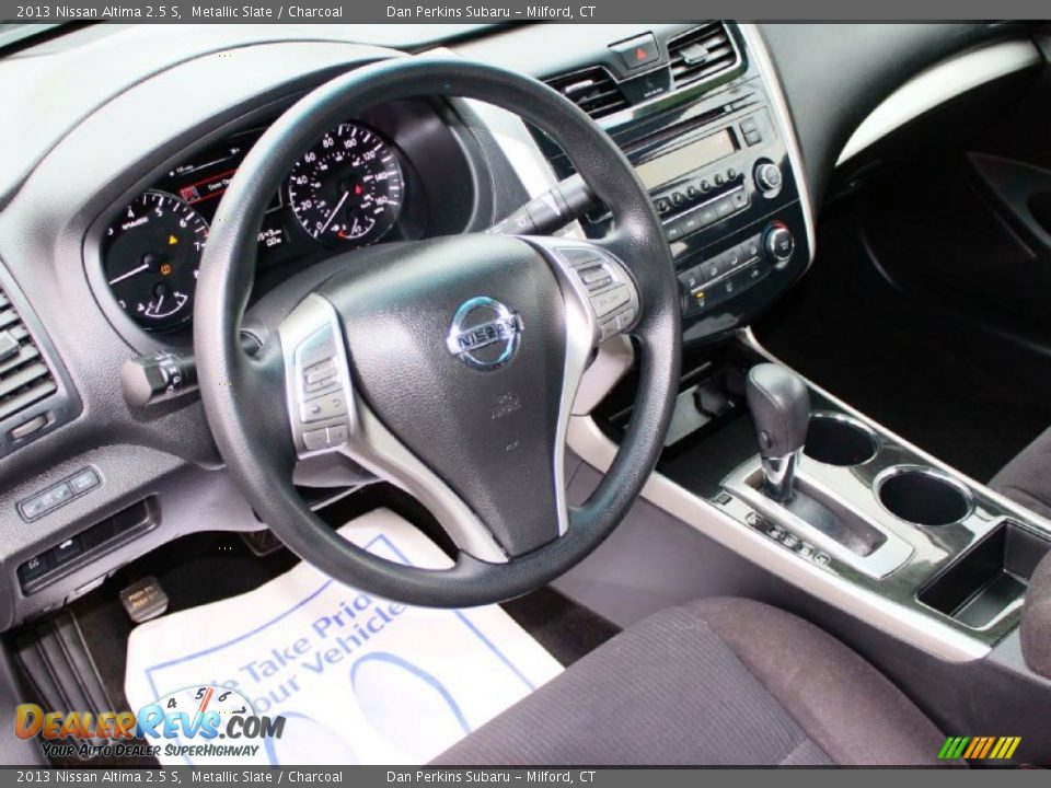 2013 Nissan Altima 2.5 S Metallic Slate / Charcoal Photo #5