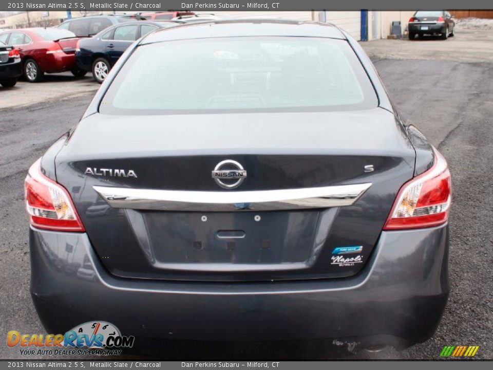 2013 Nissan Altima 2.5 S Metallic Slate / Charcoal Photo #8