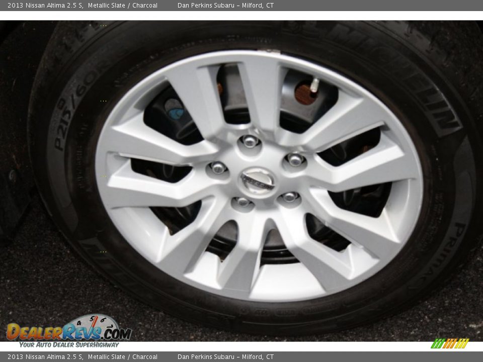 2013 Nissan Altima 2.5 S Metallic Slate / Charcoal Photo #23