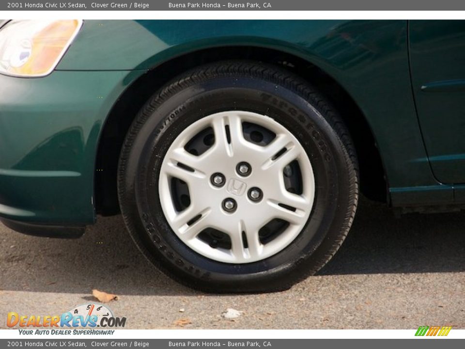 2001 Honda Civic LX Sedan Wheel Photo #28
