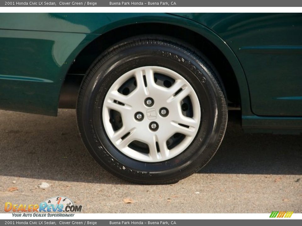 2001 Honda Civic LX Sedan Wheel Photo #30