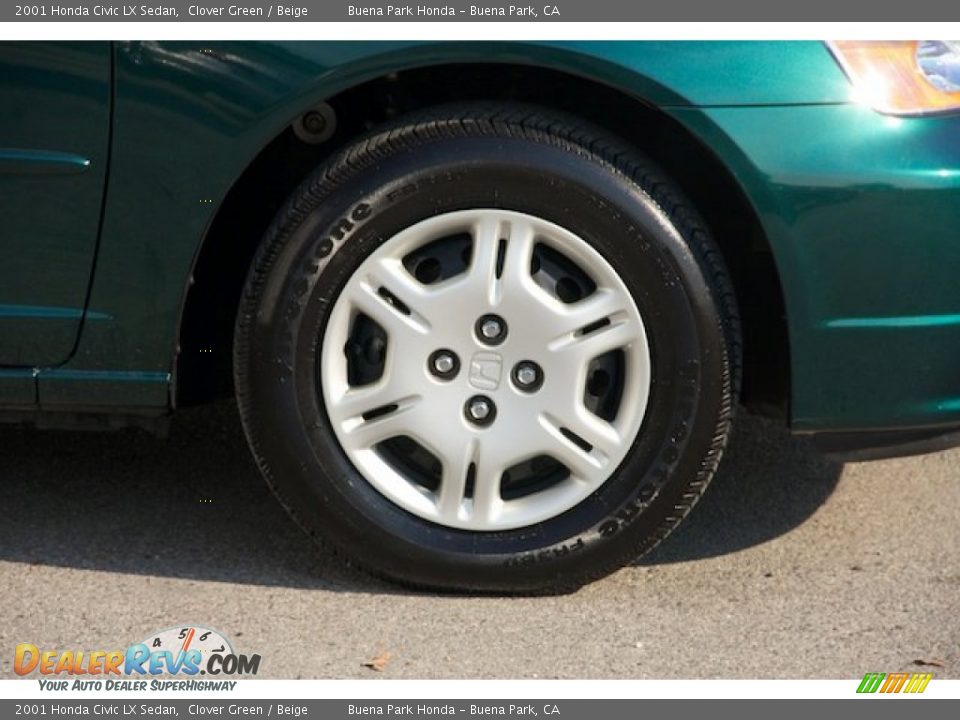 2001 Honda Civic LX Sedan Wheel Photo #31