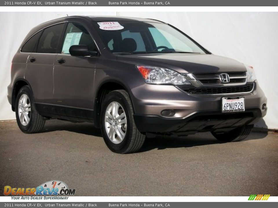 2011 Honda CR-V EX Urban Titanium Metallic / Black Photo #1