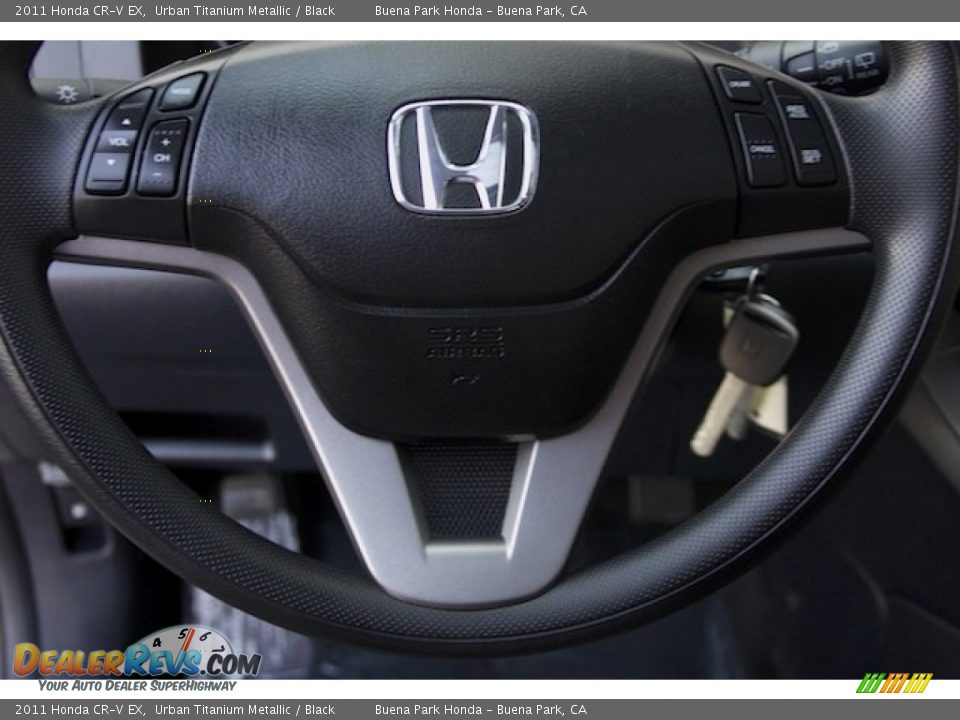 2011 Honda CR-V EX Urban Titanium Metallic / Black Photo #6