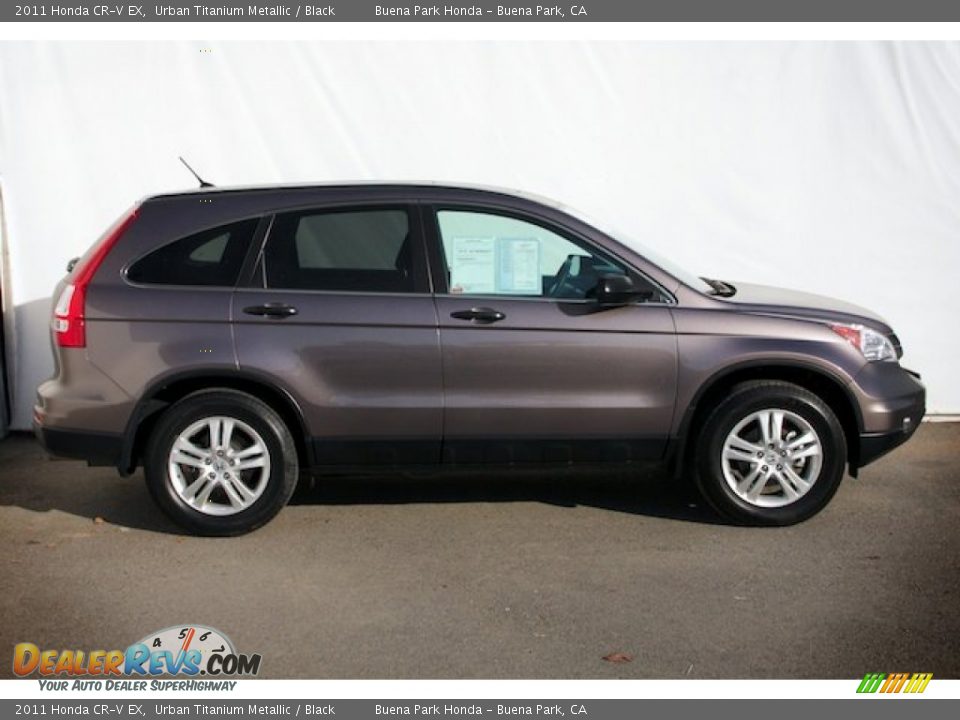 2011 Honda CR-V EX Urban Titanium Metallic / Black Photo #11