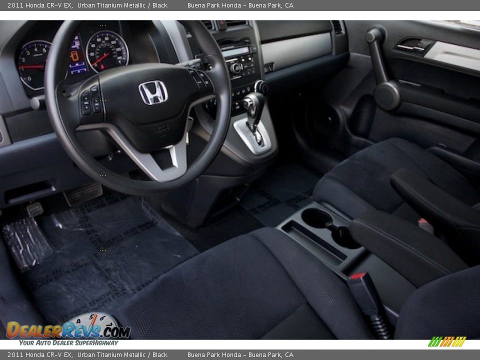 2011 Honda CR-V EX Urban Titanium Metallic / Black Photo #12