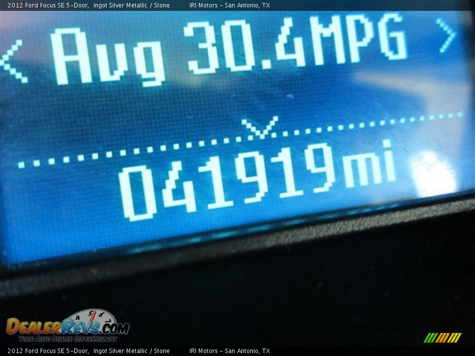 2012 Ford Focus SE 5-Door Ingot Silver Metallic / Stone Photo #16