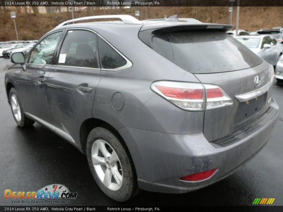 2014 Lexus RX 350 AWD Nebula Gray Pearl / Black Photo #2