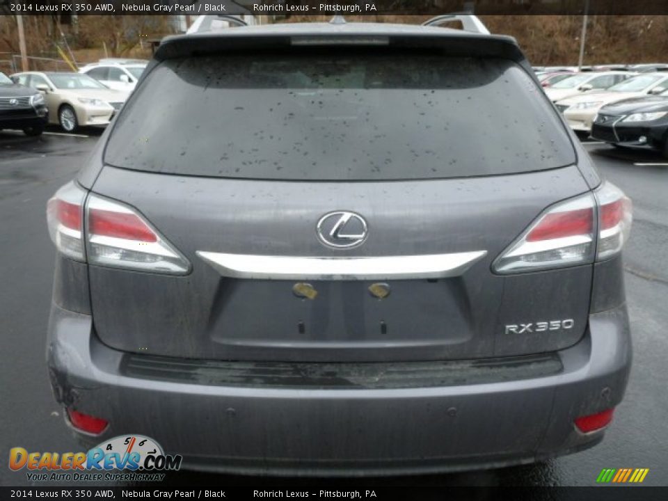 2014 Lexus RX 350 AWD Nebula Gray Pearl / Black Photo #3
