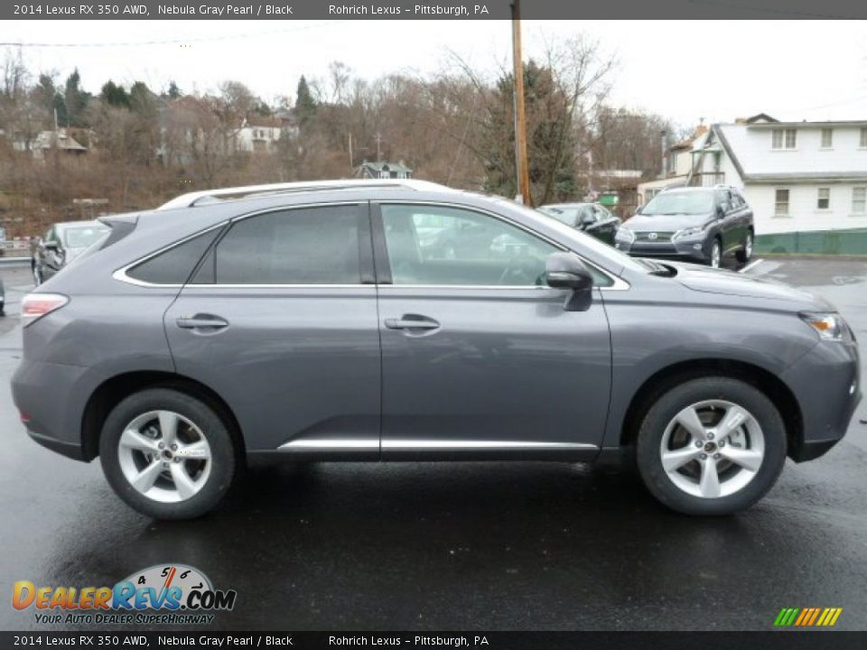 2014 Lexus RX 350 AWD Nebula Gray Pearl / Black Photo #5