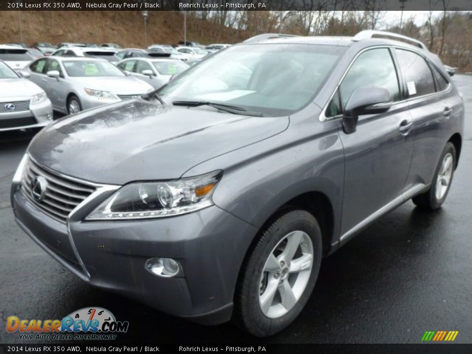 2014 Lexus RX 350 AWD Nebula Gray Pearl / Black Photo #8