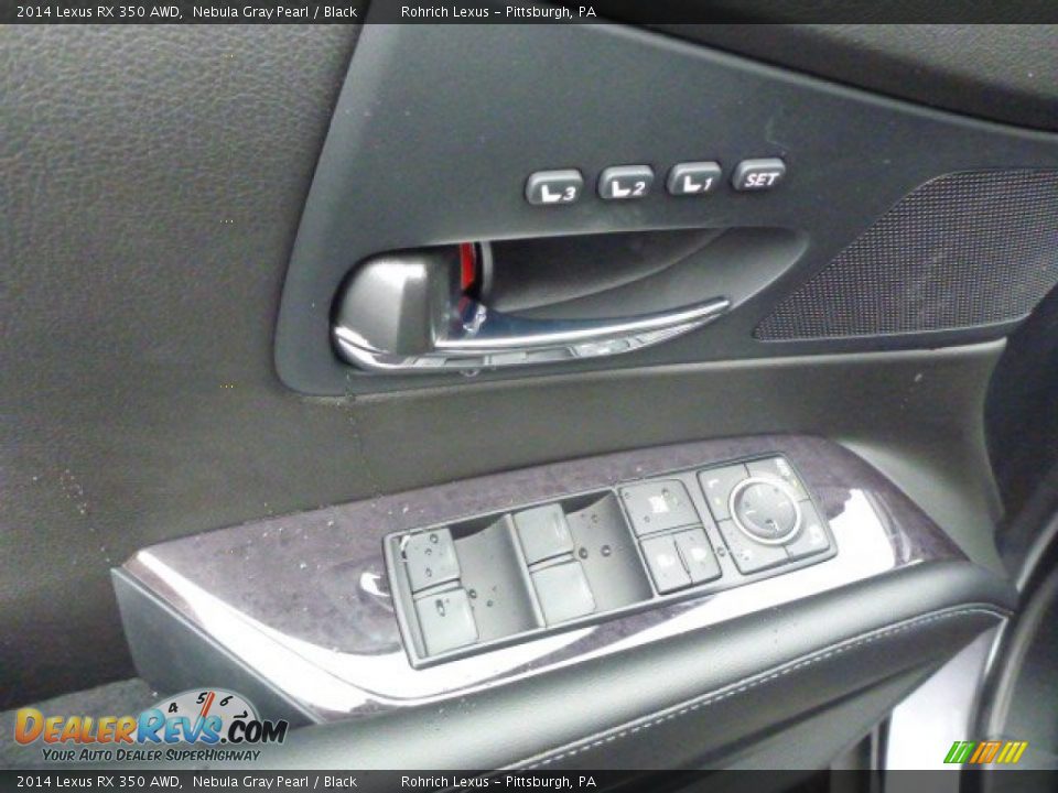 2014 Lexus RX 350 AWD Nebula Gray Pearl / Black Photo #13