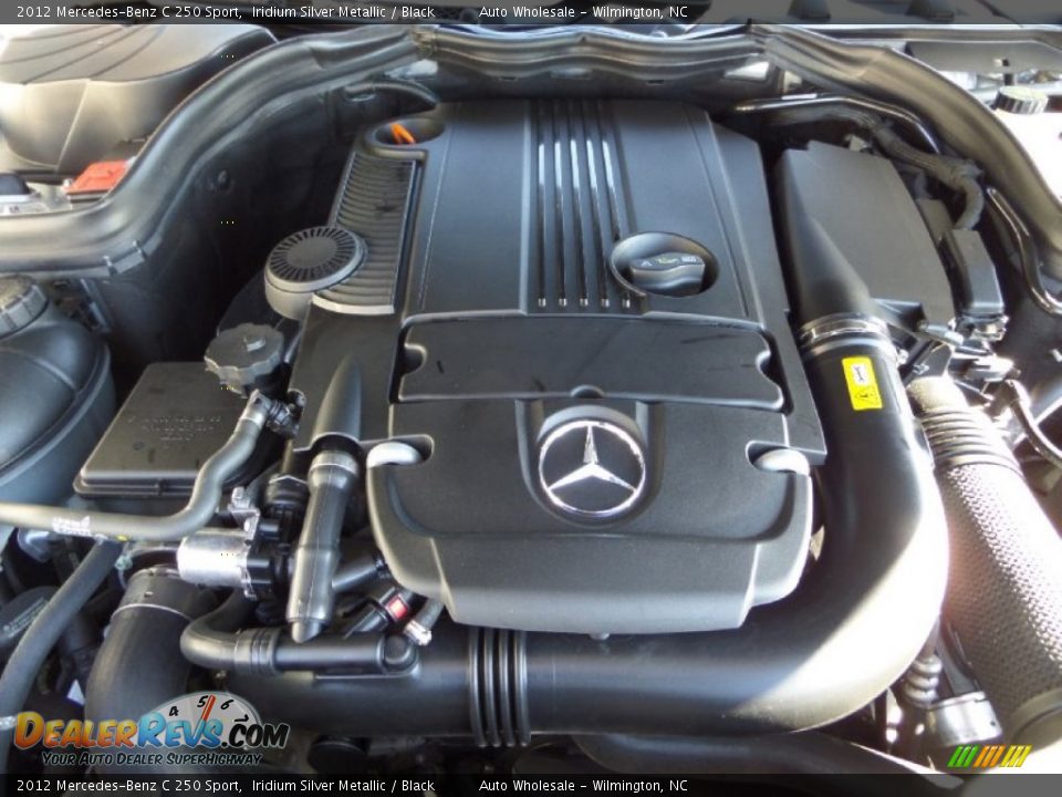 2012 Mercedes-Benz C 250 Sport Iridium Silver Metallic / Black Photo #6