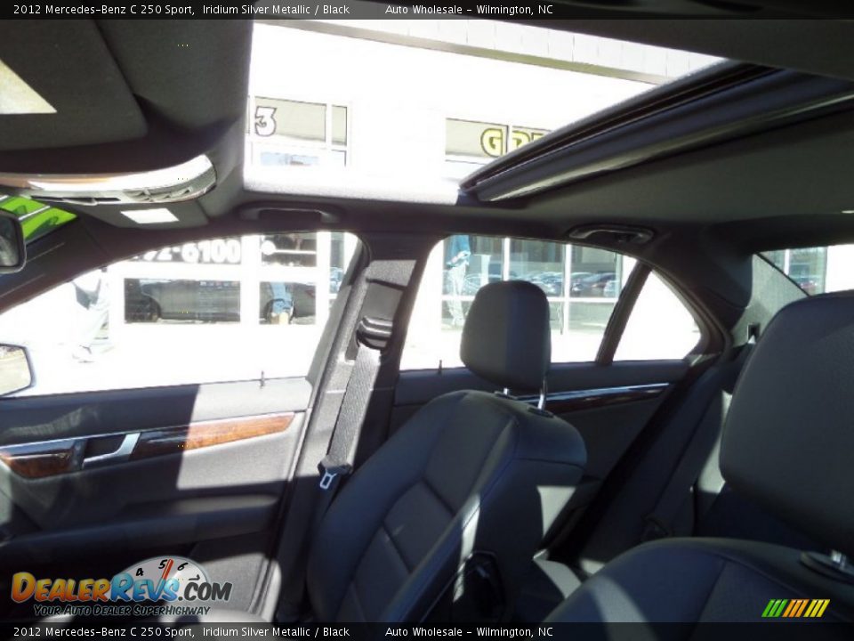 2012 Mercedes-Benz C 250 Sport Iridium Silver Metallic / Black Photo #11