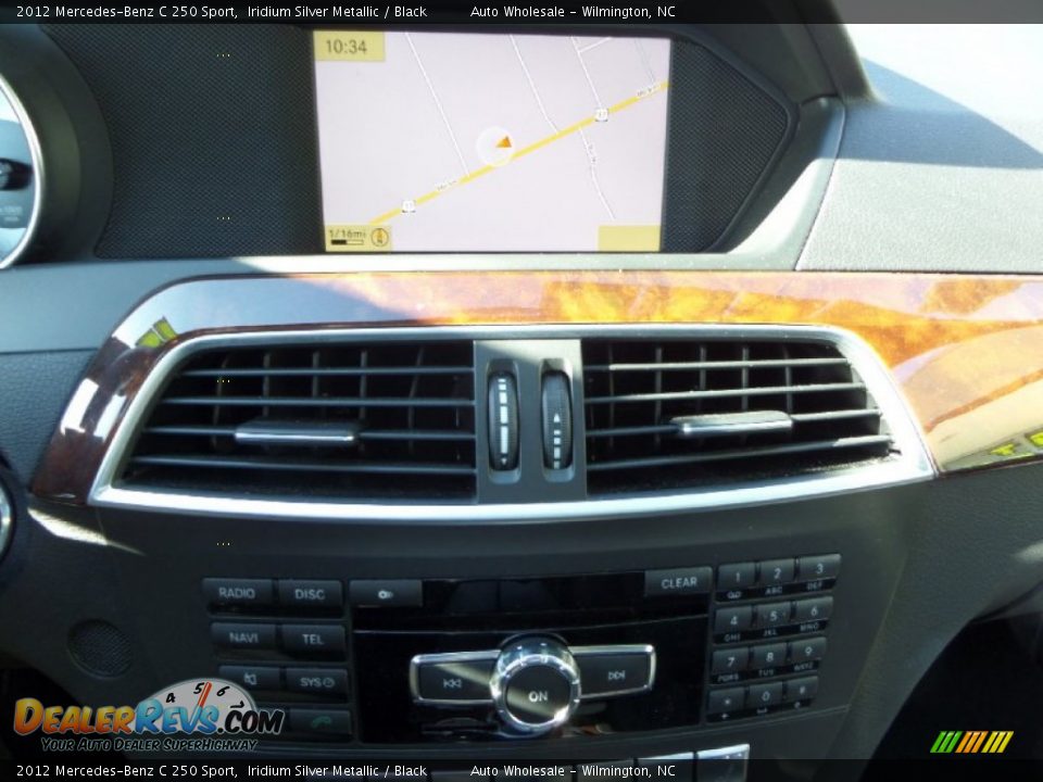 2012 Mercedes-Benz C 250 Sport Iridium Silver Metallic / Black Photo #17