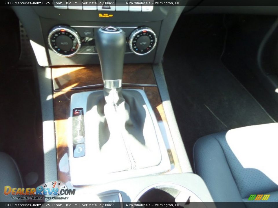 2012 Mercedes-Benz C 250 Sport Iridium Silver Metallic / Black Photo #18