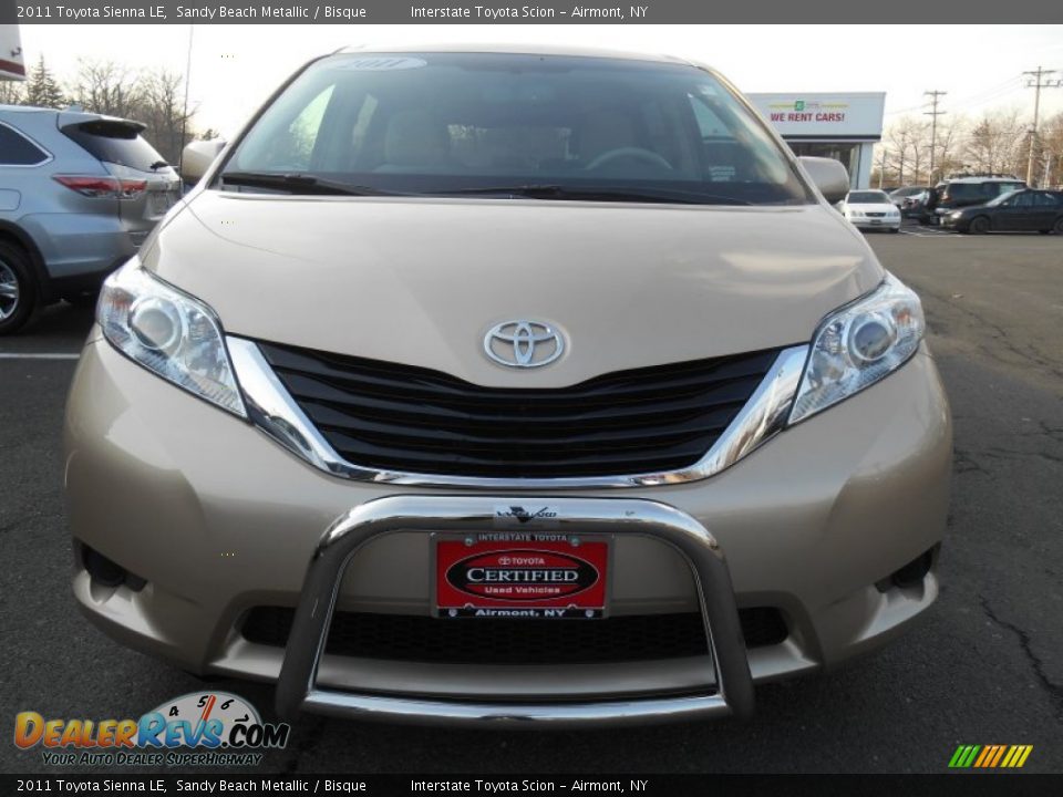 2011 Toyota Sienna LE Sandy Beach Metallic / Bisque Photo #2