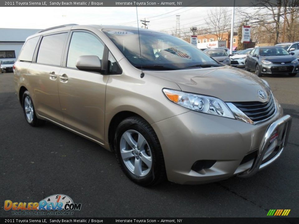 2011 Toyota Sienna LE Sandy Beach Metallic / Bisque Photo #3