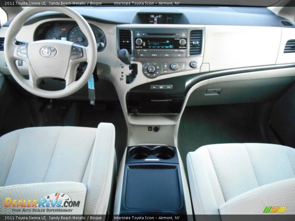 Dashboard of 2011 Toyota Sienna LE Photo #11