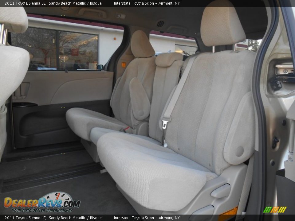 Rear Seat of 2011 Toyota Sienna LE Photo #15