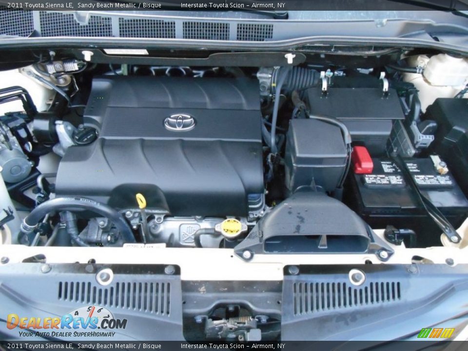 2011 Toyota Sienna LE 3.5 Liter DOHC 24-Valve VVT-i V6 Engine Photo #23