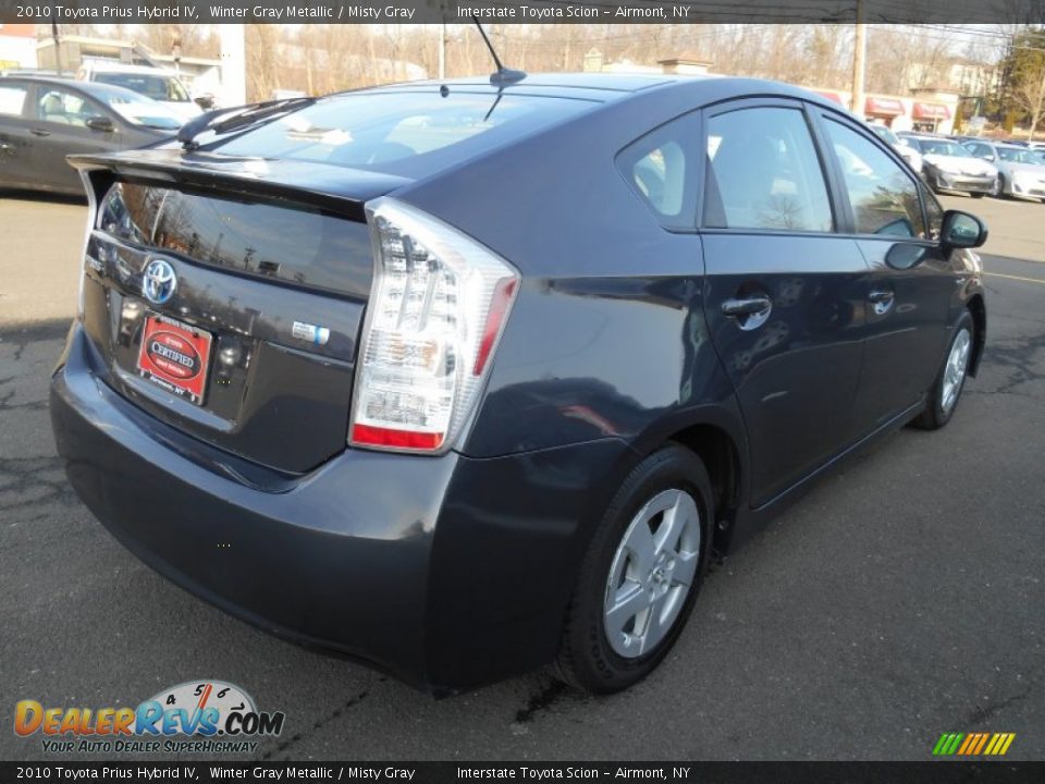 2010 Toyota Prius Hybrid IV Winter Gray Metallic / Misty Gray Photo #4