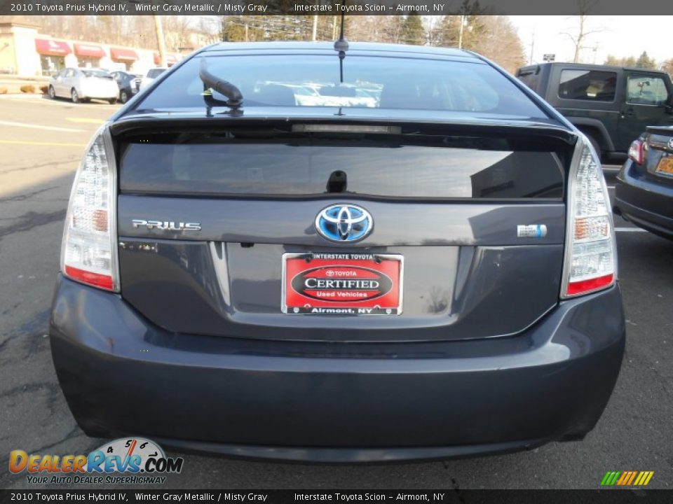 2010 Toyota Prius Hybrid IV Winter Gray Metallic / Misty Gray Photo #5