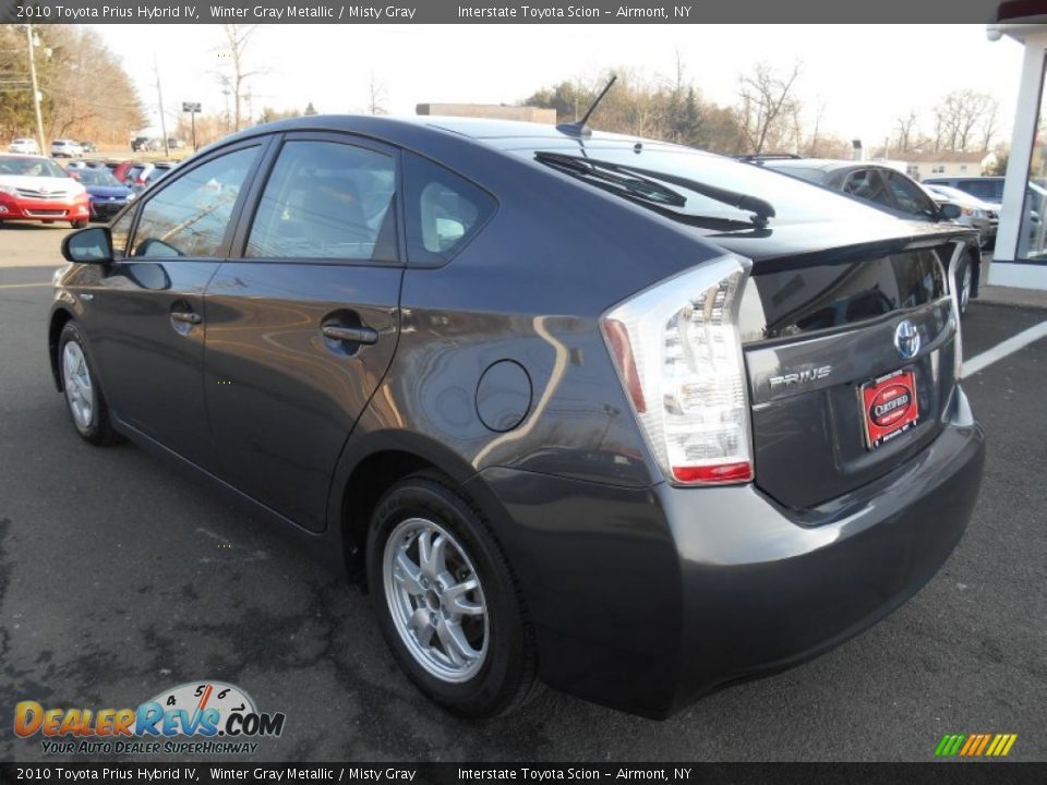 2010 Toyota Prius Hybrid IV Winter Gray Metallic / Misty Gray Photo #6