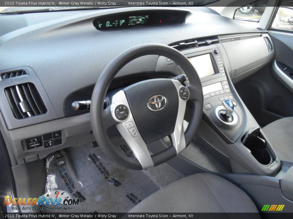 2010 Toyota Prius Hybrid IV Winter Gray Metallic / Misty Gray Photo #9