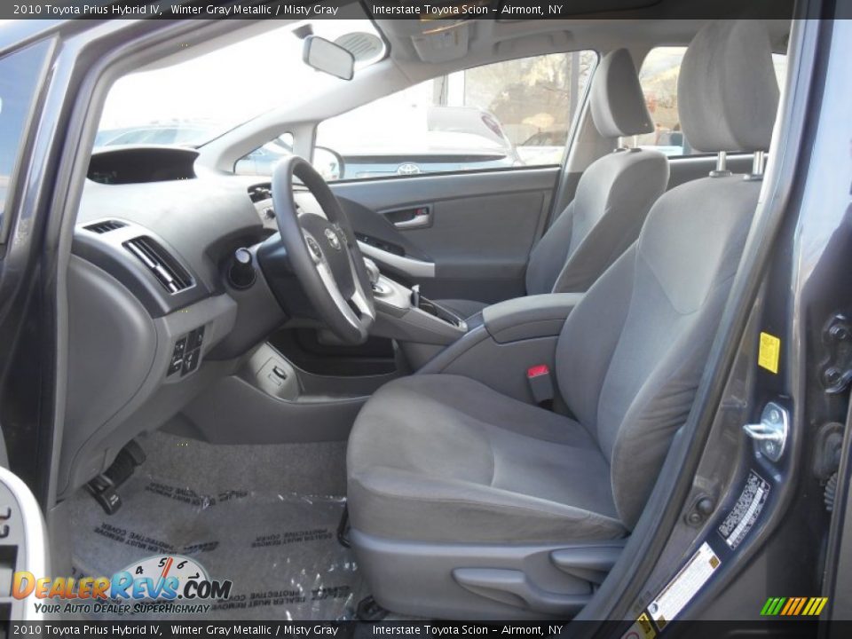 2010 Toyota Prius Hybrid IV Winter Gray Metallic / Misty Gray Photo #10