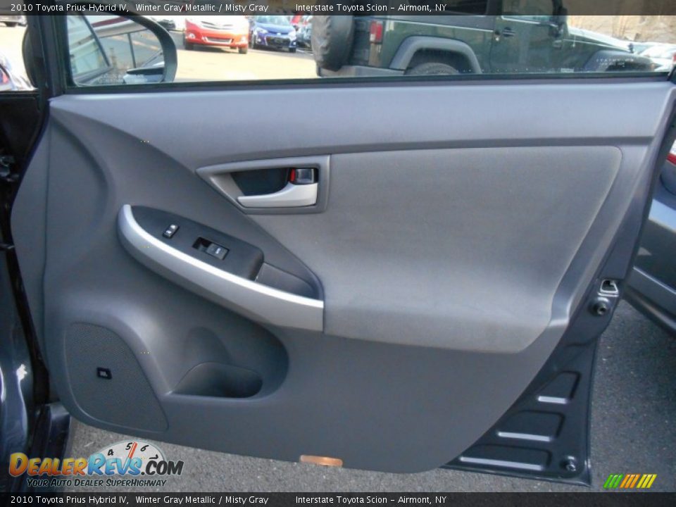 2010 Toyota Prius Hybrid IV Winter Gray Metallic / Misty Gray Photo #20
