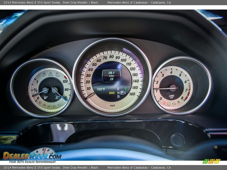 2014 Mercedes-Benz E 350 Sport Sedan Steel Gray Metallic / Black Photo #6