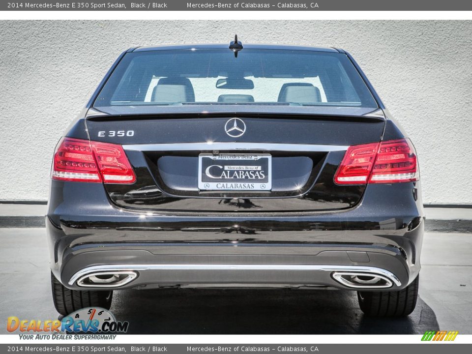 2014 Mercedes-Benz E 350 Sport Sedan Black / Black Photo #3