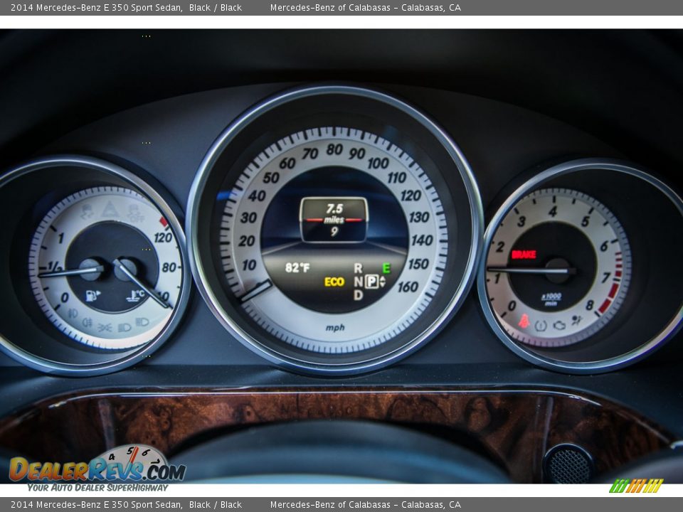 2014 Mercedes-Benz E 350 Sport Sedan Black / Black Photo #6