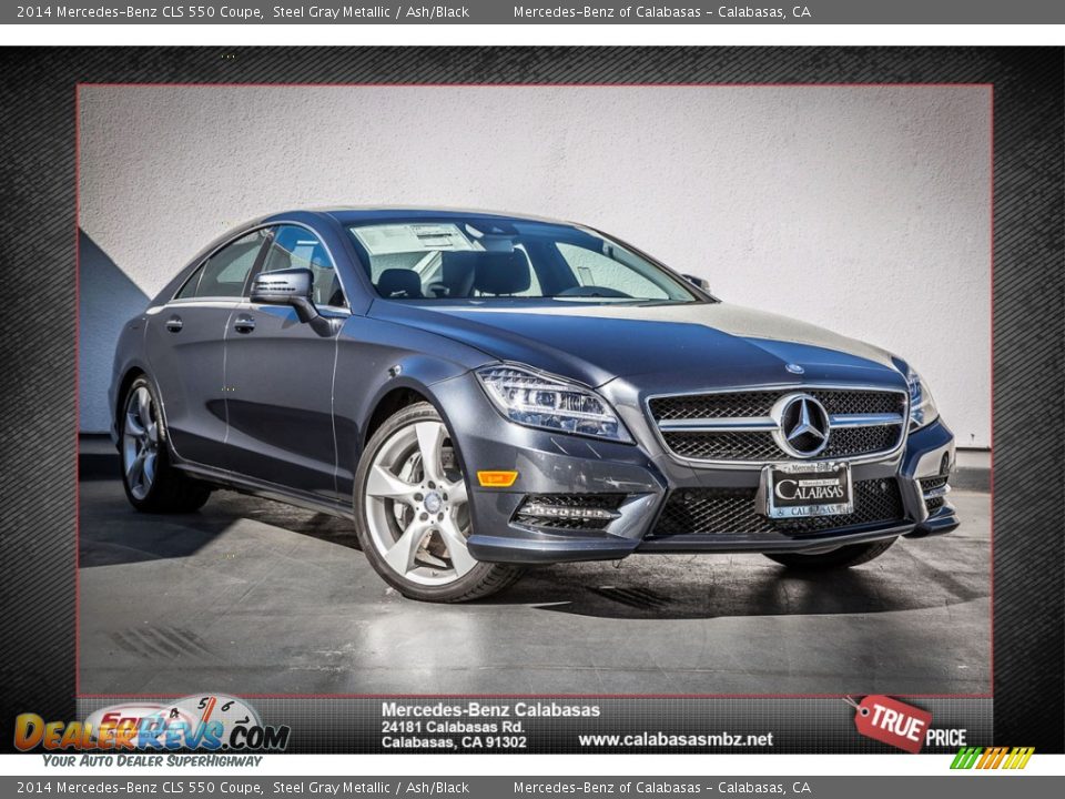 2014 Mercedes-Benz CLS 550 Coupe Steel Gray Metallic / Ash/Black Photo #1