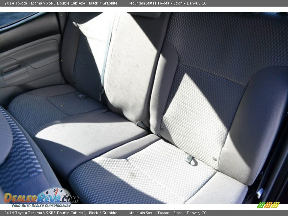 2014 Toyota Tacoma V6 SR5 Double Cab 4x4 Black / Graphite Photo #7
