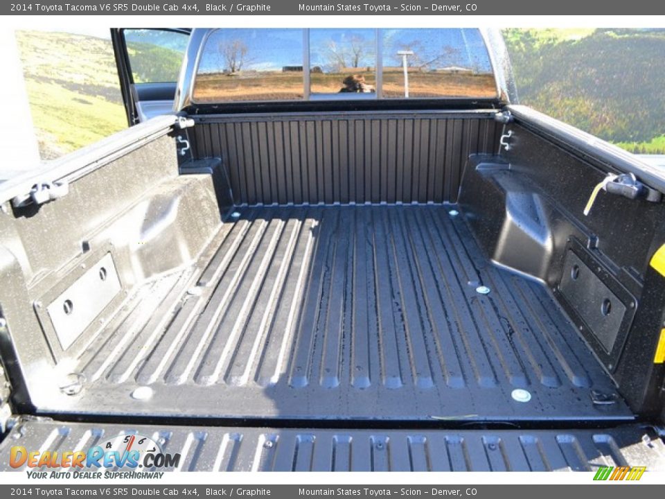 2014 Toyota Tacoma V6 SR5 Double Cab 4x4 Black / Graphite Photo #8