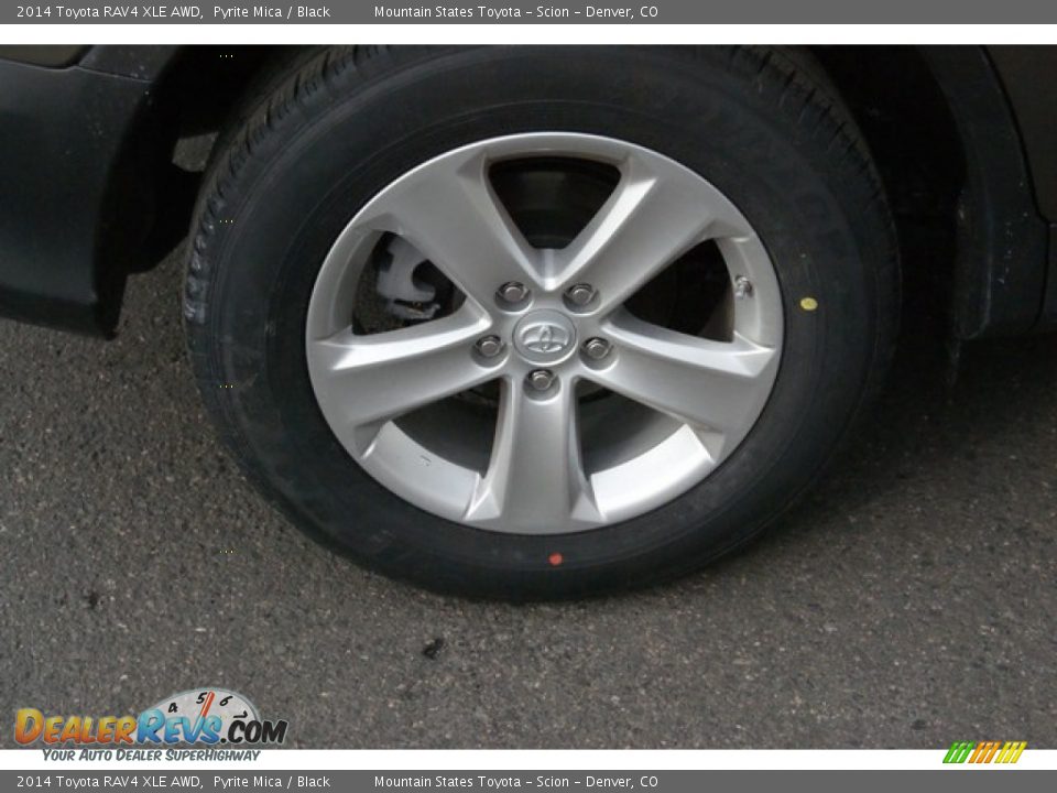 2014 Toyota RAV4 XLE AWD Pyrite Mica / Black Photo #9