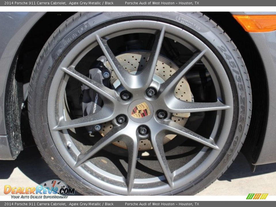 2014 Porsche 911 Carrera Cabriolet Wheel Photo #9